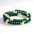 Bracciale in acciaio con Ematite Dorata (Riya)