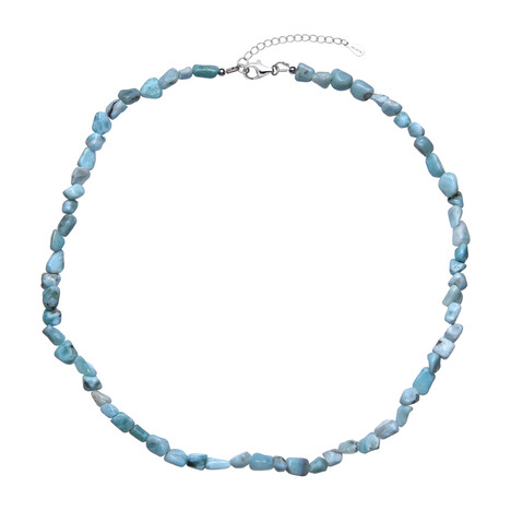 Larimar Silver Necklace
