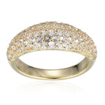Bague en argent et Topaze blanche (Adela Silber)