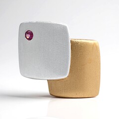 Ciondolo in argento con Rodolite (MONOSONO COLLECTION)