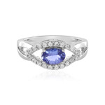 Anello in argento con Tanzanite