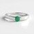 Anello in argento con Smeraldo Socoto