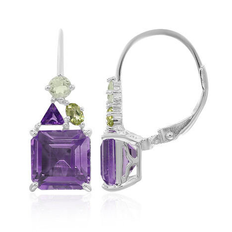 Orecchini in argento con Ametista