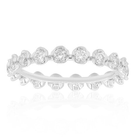 18K VS2 (H) Diamond Gold Ring (CIRARI)