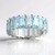 Anello in argento con Topazio Blu Cielo