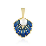 Weiße Süßwasserzuchtperlen-Silberanhänger (Adela Silber)