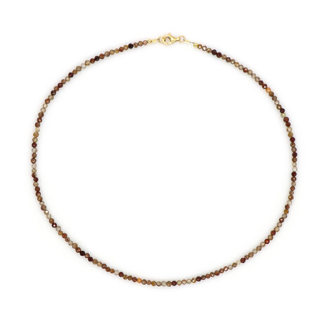 Collana in argento con Zircone Fancy
