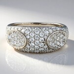 Anello in argento con Zircone