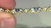 Brazalete en plata con Tanzanita (Gems en Vogue)