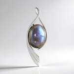 Ciondolo in argento con Labradorite (MONOSONO COLLECTION)