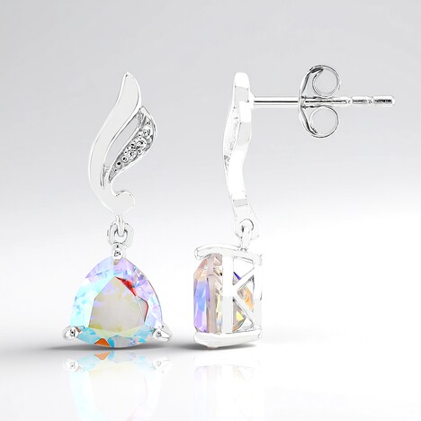 Orecchini in argento con Quarzo Moonlight