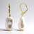 Orecchini in argento con Perla d'Acqua Dolce Bianca (TPC)