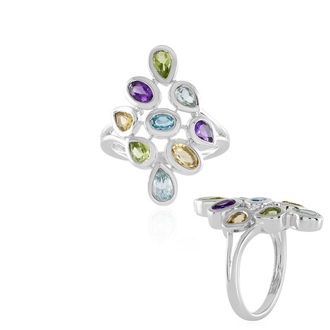 Edelstein-Silberring