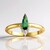 Bague en argent et Indicolite (Adela Silber)