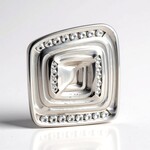 Ciondolo in argento con Zircone (MONOSONO COLLECTION)