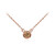 18K VS1 Argyle Rose De France Diamond Gold Necklace (Annette)