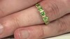 Anillo en plata con Tsavorita Lemshuku