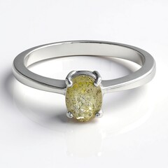 Anello in argento con Labradorite