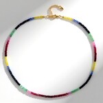 Collana in argento con Smeraldo Colombiano