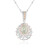 Collier en argent et Améthyste verte (Dallas Prince Designs)