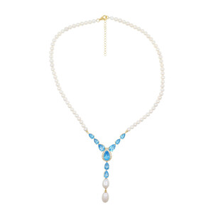 Collier en argent et Topaze de Marambaia (de Melo Essence)