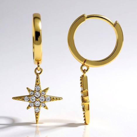 Orecchini in argento con Zircone