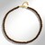 Collana in argento con Lava Cioccolato