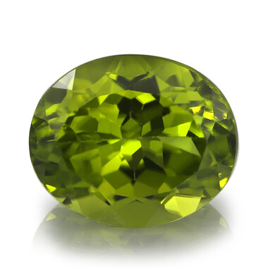 Kaschmir-Peridot-Edelstein 8,83 ct