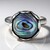 Anello in argento con Conchiglia Abalone (Art of Nature)
