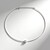 Collana in argento con Topazio Bianco (Adela Silber)