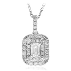 Collana in oro con Diamante SI1 (H) (CIRARI)