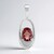 Ciondolo in argento con Apatite Rossa