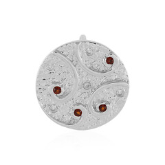 Ciondolo in argento con Granato d’India
