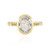 Zilveren ring met een zirkoon (Adela Silber)