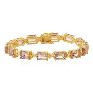 Ametrin-Silberarmband