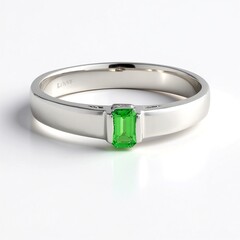 Anello in argento con Lemshuku Tsavorite