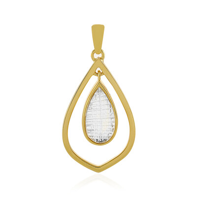 Pendentif en argent et Topaze blanche