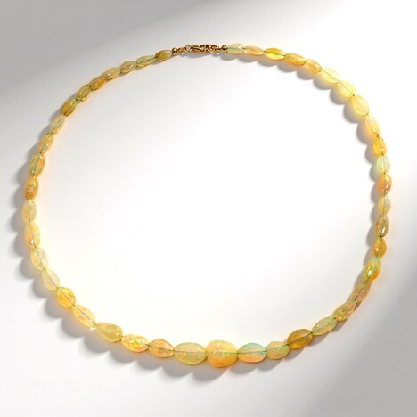 Collana in oro con Opale di Welo