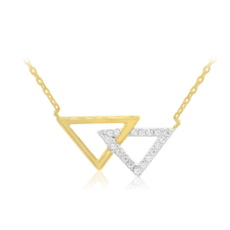 Zirkon-Silbercollier