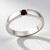 Anello in argento con Spinello Rosso