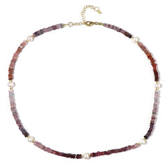 Collier en argent et Spinelle (Riya)