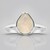 Anello in argento con Opale di Welo