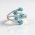 Anello in argento con Turchese Sleeping Beauty (Faszination Türkis)