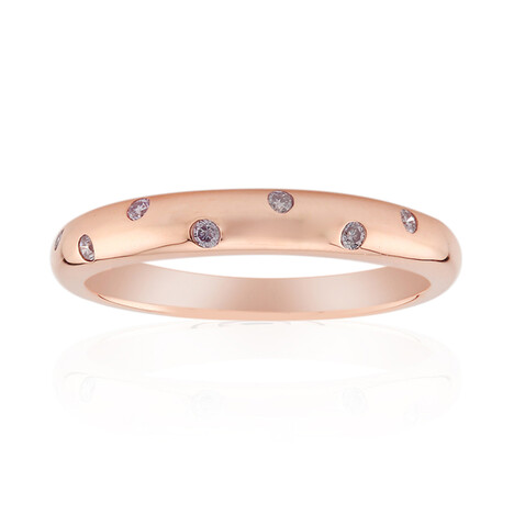 Anello in oro con Diamante Rosa d'Argyle I3 (Mark Tremonti)