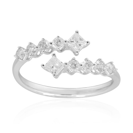 Gouden ring met SI1 (H) Diamanten (CIRARI)