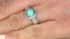 Anillo en plata con Turquesa (dagen)