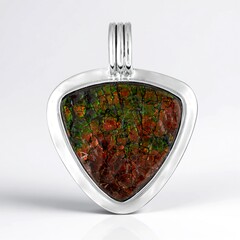 Ciondolo in argento con Ammolite