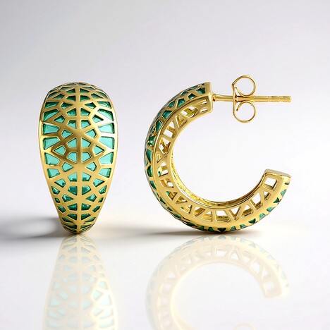 Orecchini in argento (Adela Silber)
