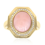Anello in oro con Opale Rosa (CIRARI)