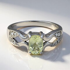 Anello in argento con Ortoclasio
